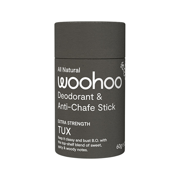 Woohoo Body Deodorant & Anti-Chafe Stick Pop - Extra Strength 60g