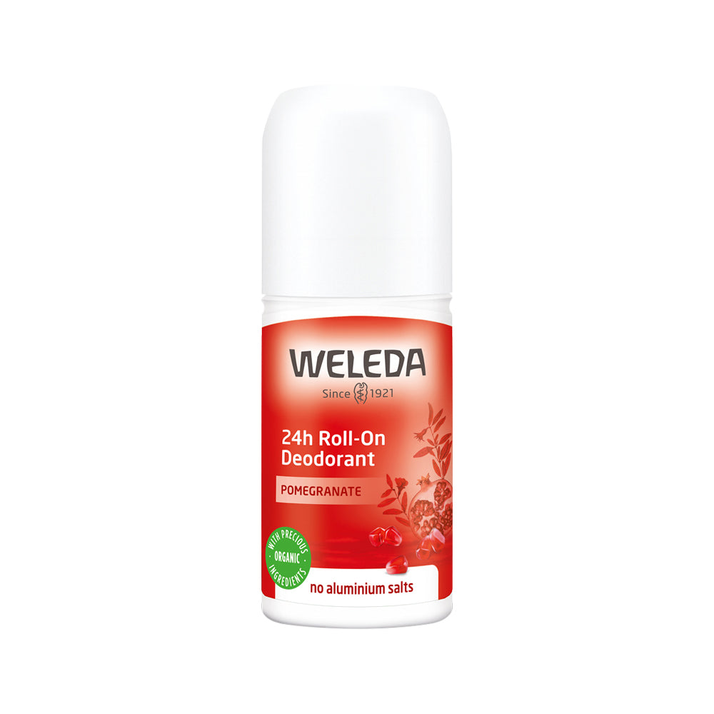 Weleda Organic 24hr Roll-On Deodorant Pomegranate 50ml